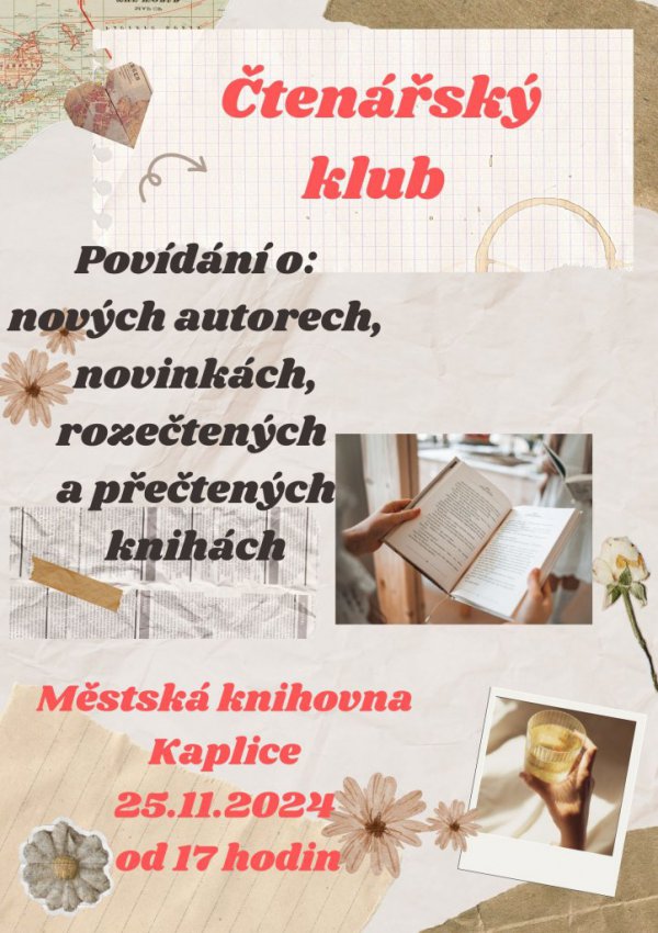 Čtenářský klub v knihovně