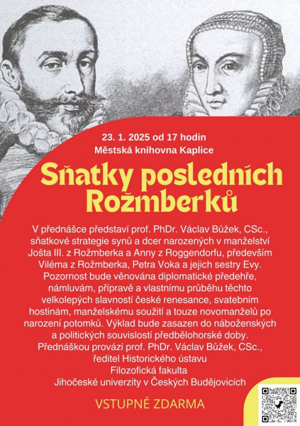 Sňatky posledních Rožmberků