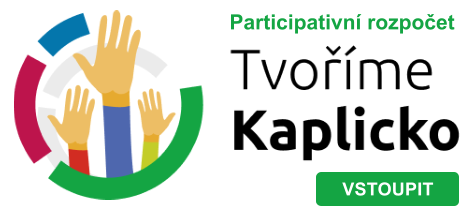 Participativní rozpočet Tvoříme Kaplicko